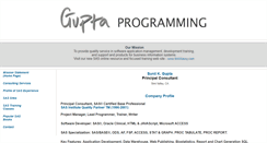 Desktop Screenshot of guptaprogramming.com